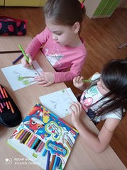 Spotkanie przedszkolaków z pisarką